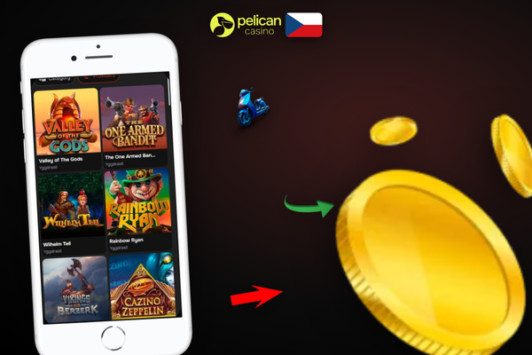 Pelican Casino android app — ikona na domovské obrazovce telefonu po instalaci